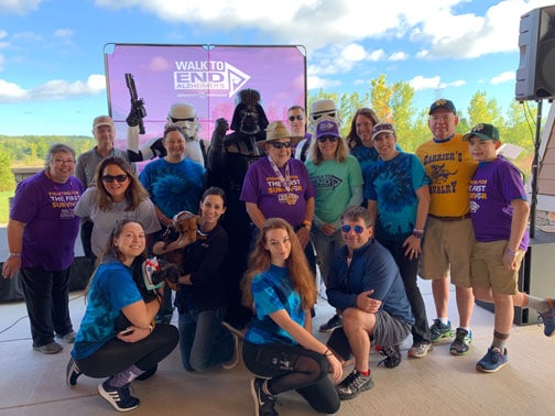 Walk to end alzheimers attendees