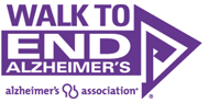 walk to end alzheimer's logo